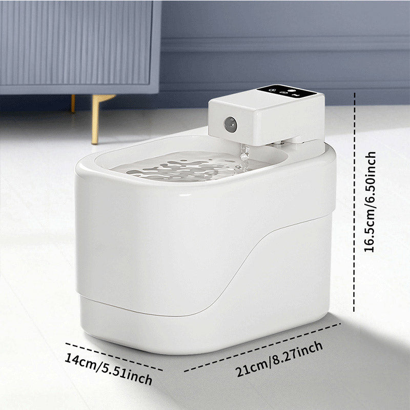 2026 Best Wireless Cat Water Fountain | 2000mL 30-Day Use Circulating Fresh Water Dispenser for Indoor Cats