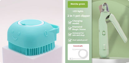 Pet Nail Clippers with LED Light | Safe for Dogs & Cats