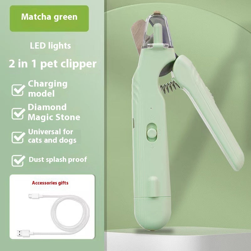 Pet Nail Clippers with LED Light | Safe for Dogs & Cats