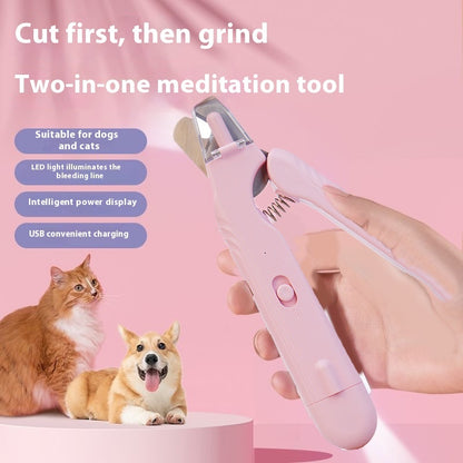 Pet Nail Clippers with LED Light | Safe for Dogs & Cats