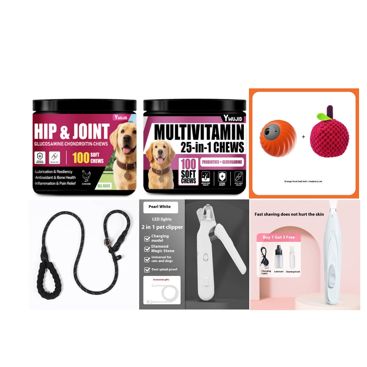 Pet Nail Clippers with LED Light | Safe for Dogs & Cats